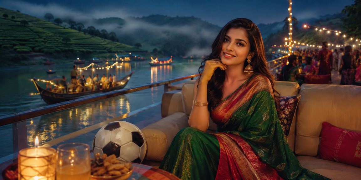 বাংলাদেশের চা বাগানে ফুটবল বেটিং থিম